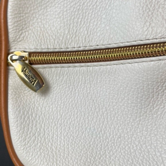 VALENTINA ivory Made In Italy Leather Extra Small Crossbody - Picture 6 of 11